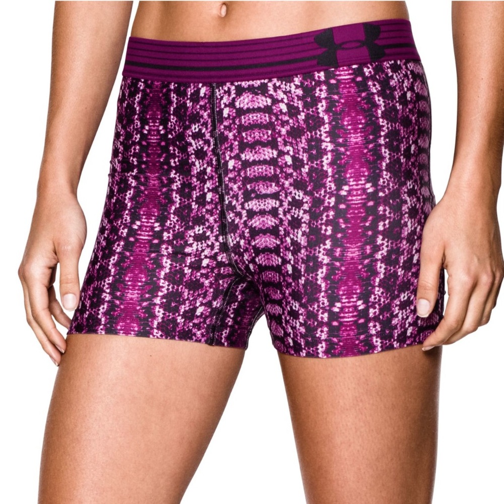 Under Armour Alpha Printed 3" Compression Shorts - image 1